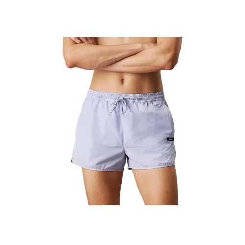 Calvin Klein Светло-фиолетовые мужские плавательные шорты