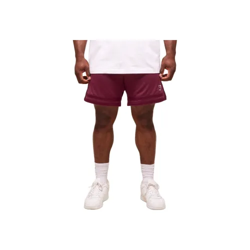 GYMSHARK VARSITY Сетка Спортивные шорты Мужской Dense Розовый