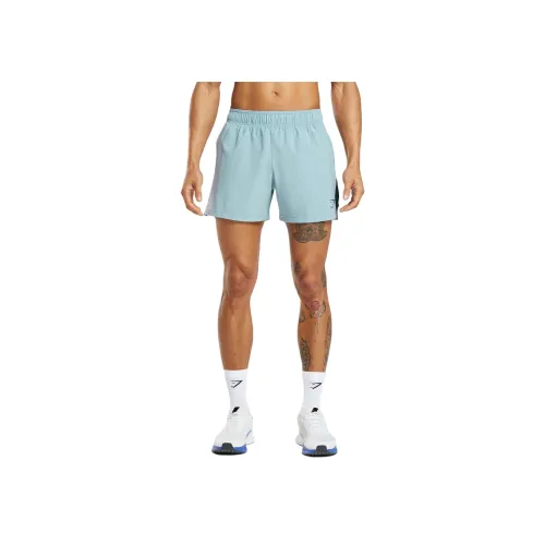 GYMSHARK Спортивные шорты 5' Шорты Спортивные шорты Мужские SALT Синий