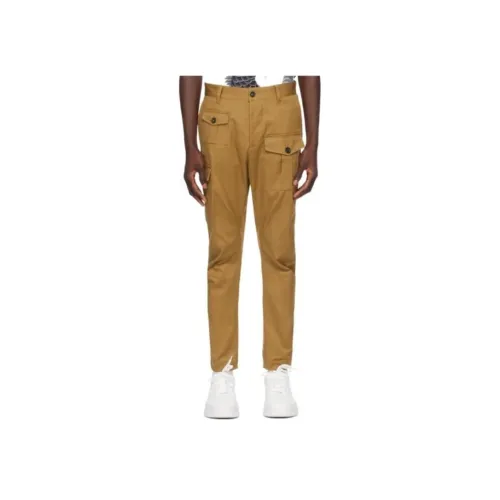 DSQUARED 2 Повседневные брюки Мужские Имбирно-желтые
