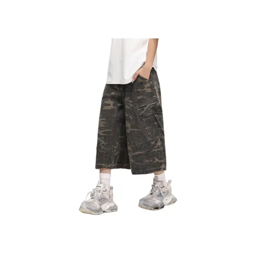 VASI LYEV Карго шорты Женские Камуфляж