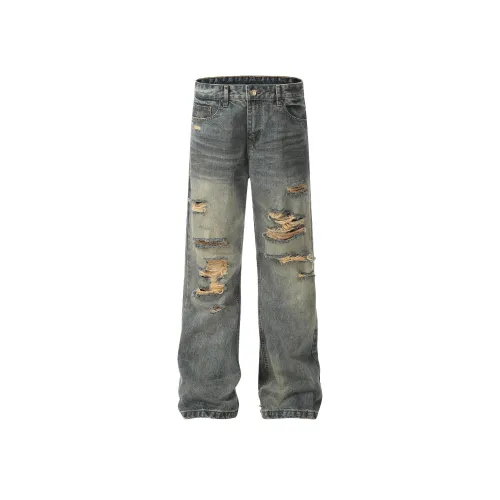 BEAR UNION Blue Women's Jeans BEAR UNION Синий Женские Джинсы