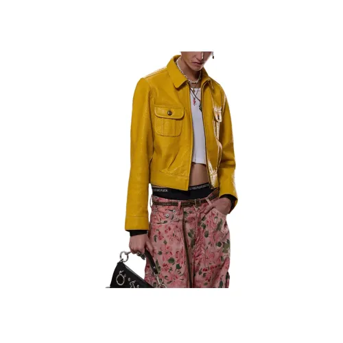 R13 Жёлтые Женские Куртки