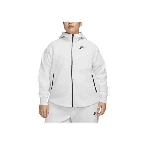 Nike Sportswear Tech Fleece WINDRUNNER Куртки и Пальто Женские Светло-Серый