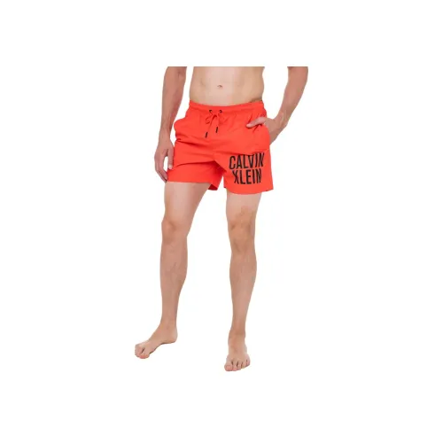 Calvin Klein Плавательные шорты Мужские Оранжевые