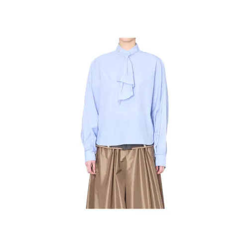 KOLOR Саксонский синий Женские рубашки