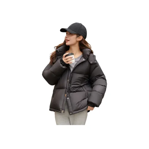 Itisf4 Пуховик Женские Черный