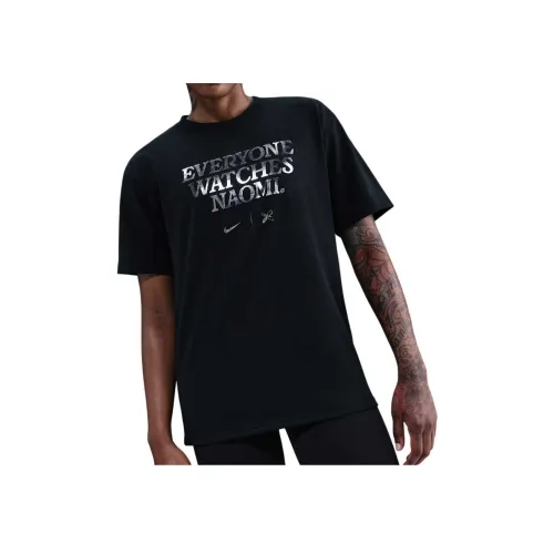 Nike Черный Унисекс T-рубашки