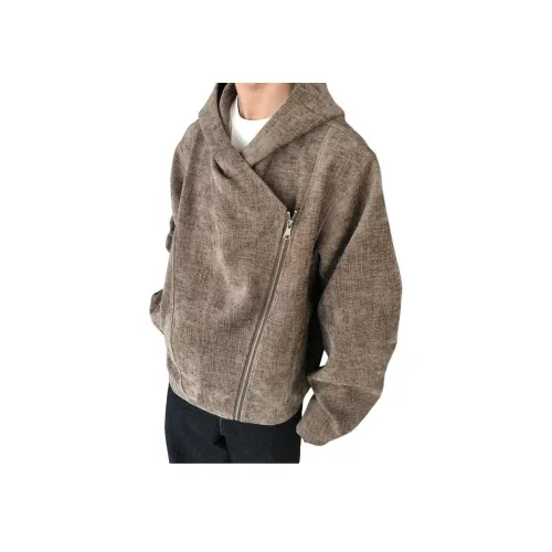 CHEER ZONE Текстура Коричневый Унисекс Куртки