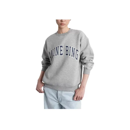 Anine Bing Серый Женский Свитшот