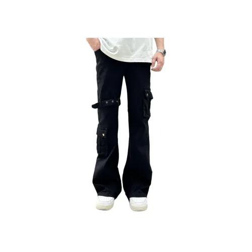 MORii Черные Унисекс Джинсы