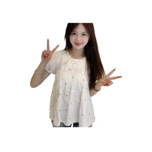 9c collective Белые Женские Рубашки