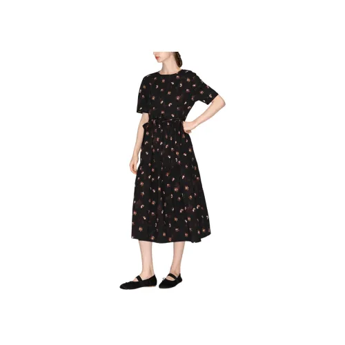 PURE TEA Короткий рукав Платье Женское