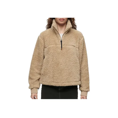 SUPERDRY Толстовка Женская Светлый Умбра