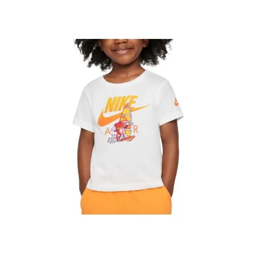 nike Детская одежда Toddler Boxy Windsurfing T Рубашка T Рубашка Белый Infant And Toddler