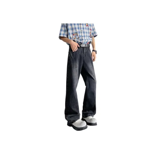 CHENYING Черные Унисекс Джинсы