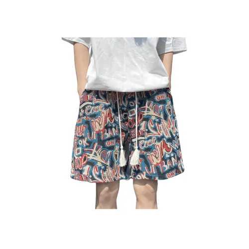 CHENMU Шри-Ланка Red Unisex Casual Shorts