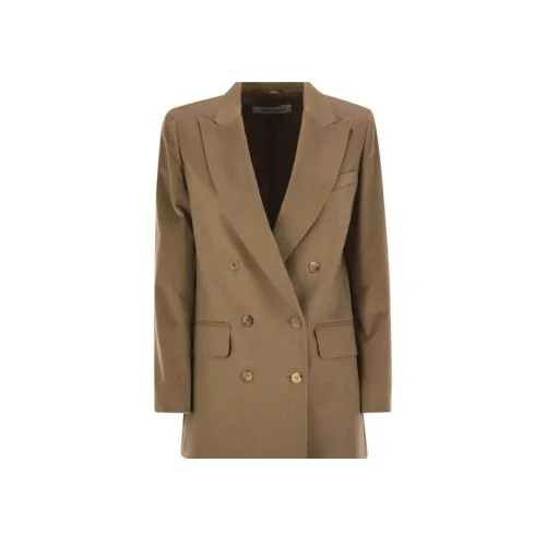 MaxMara Пальто Женское Верблюжий Коричневый