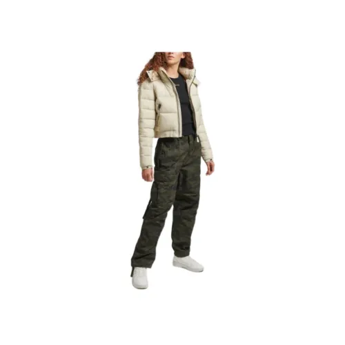 SUPERDRY Куртки Пальто Женские Бежевый