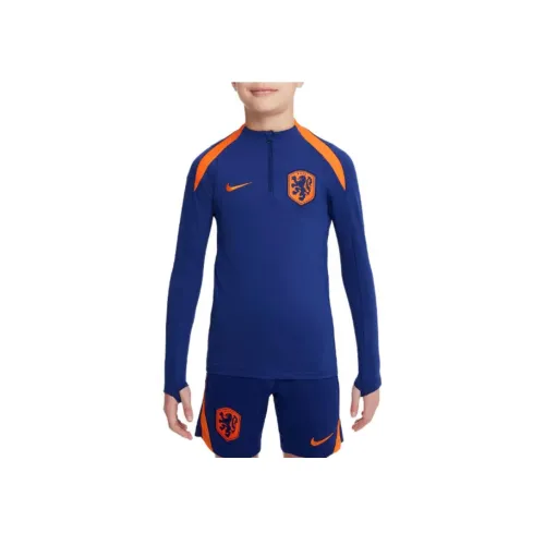 nike Dri Fit T-рубашка темно-королевский синий для детей 3-7 лет