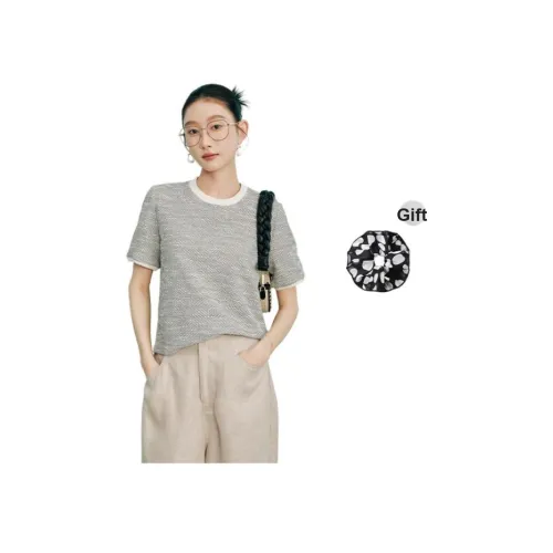 SHUXI Золотой самородок Scallion Женская Трикотаж