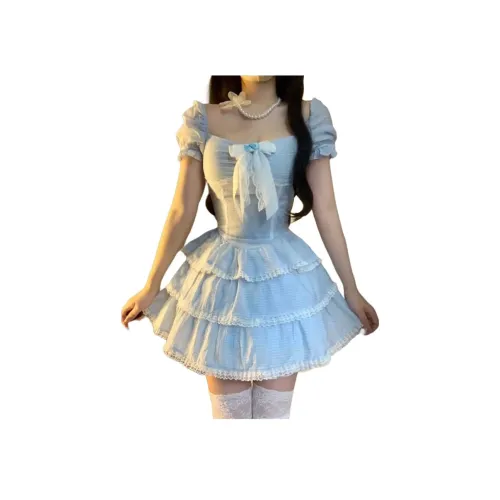 COHX Короткий рукав Платье Женское