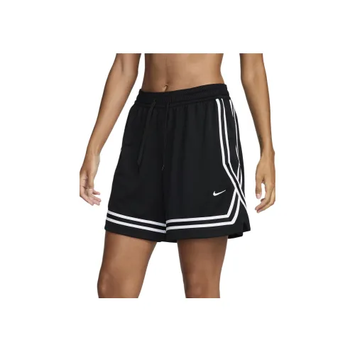 nike Баскетбольные шорты Женские Черный Белый