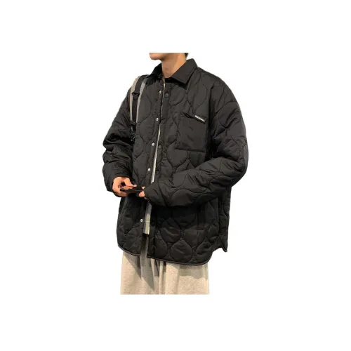 Tonlion FW23 Хлопковый пуховик Мужской Черный