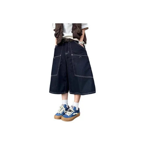 TUCANO Черные Унисекс Джинсовые Шорты