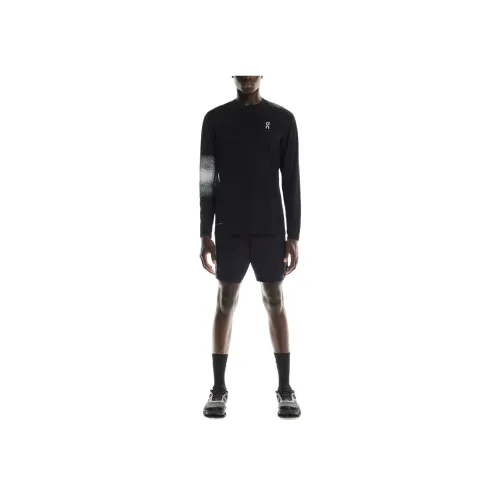 On Мужские черные футболки