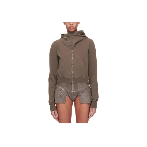 Rick Owens DRKSHDW FW24 Толстовка Женская Коричневая
