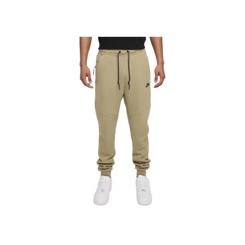 Nike Tech Fleece Joggers Вязаные тренировочные брюки Мужские Оливковый