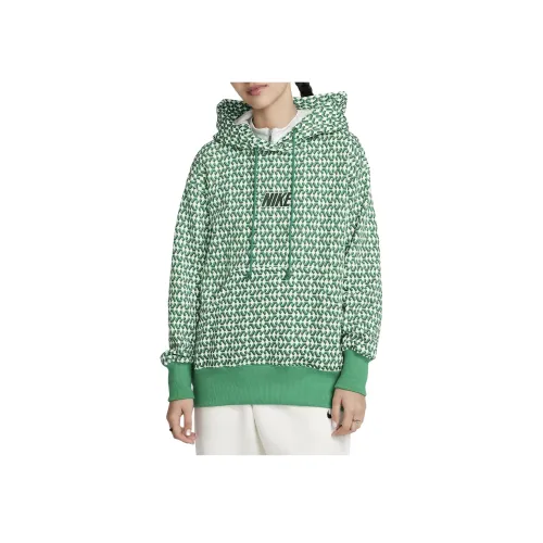 NIKE Зеленые Женские Толстовки