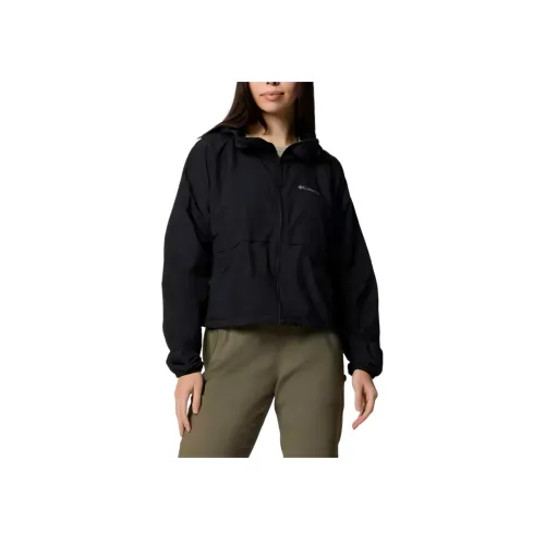 Columbia Женские Spire Valley™ Cropped с капюшоном WINDBREAKER Тренчкот Женские