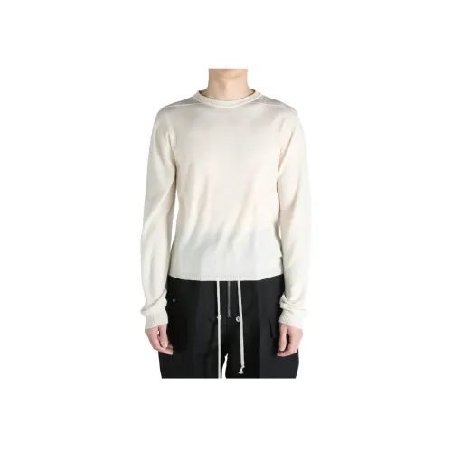 RICK OWENS Белые Мужские Свитера