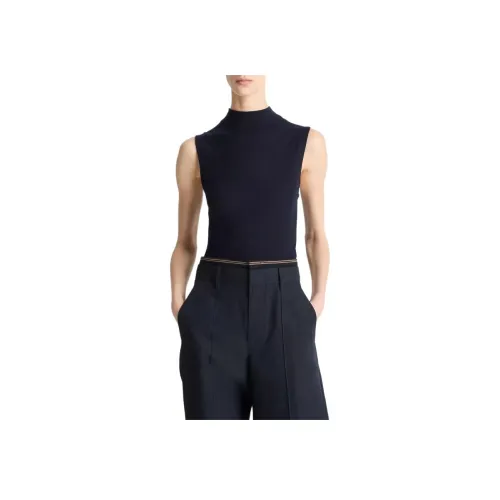 VINCE Прибрежный Синий Женские T-Рубашки