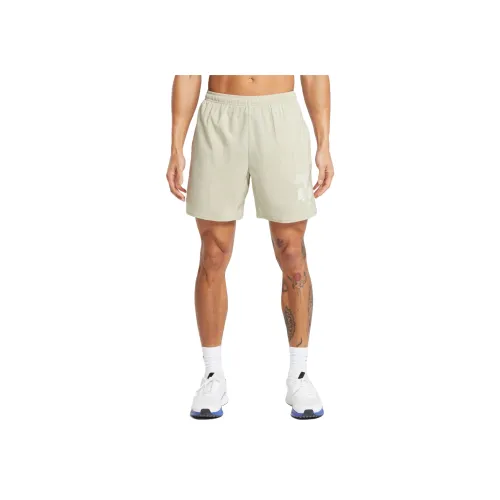 GYMSHARK Повседневные шорты Мужские цвет серый узор галечник