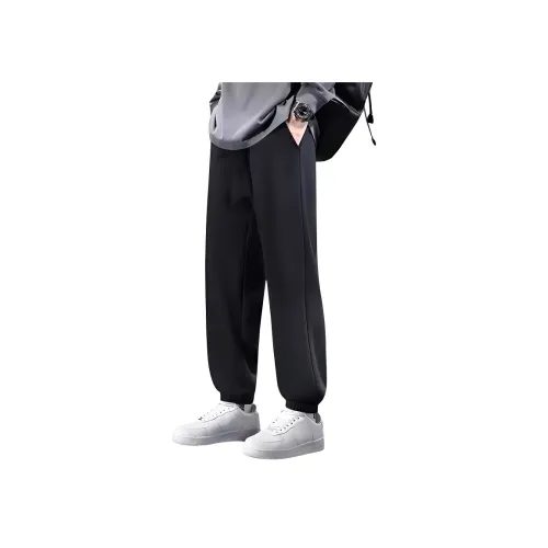 QIAODAN Повседневные брюки Унисекс Черный