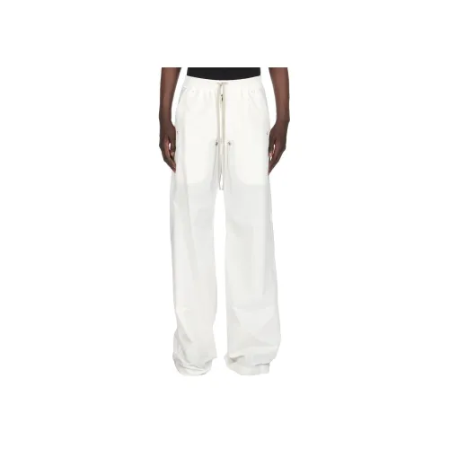 RICK OWENS совместный бренд RO Повседневные брюки Унисекс Белый