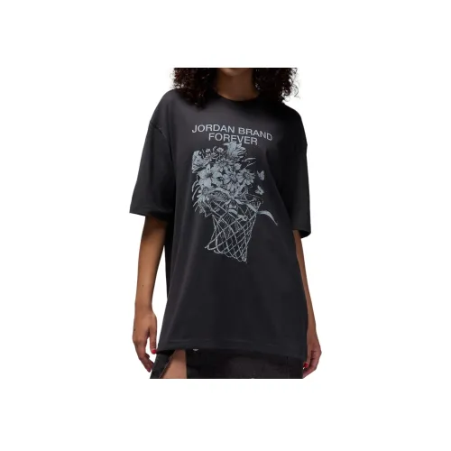 Jordan Apparel Черные Женские T-рубашки
