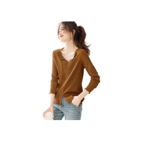 MOHANYIMEI Карамель Женские T-рубашки