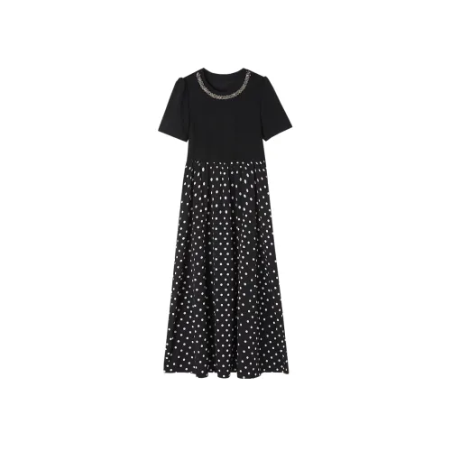 【Dme】 Короткий рукав платье женское