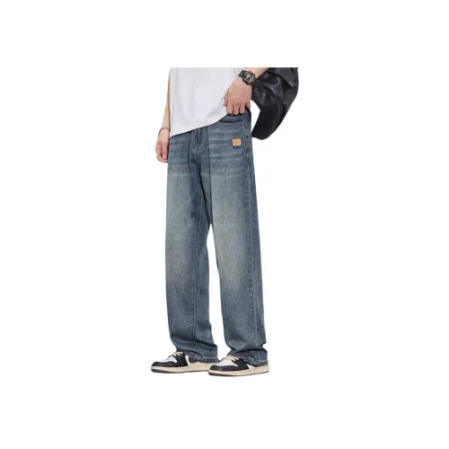 YASHENQISHI 18TN8107 Синий Мужские Джинсы