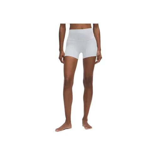 Lululemon Align™HIGH RISE Йога Шорты 4' Женские Крахмально-Синий