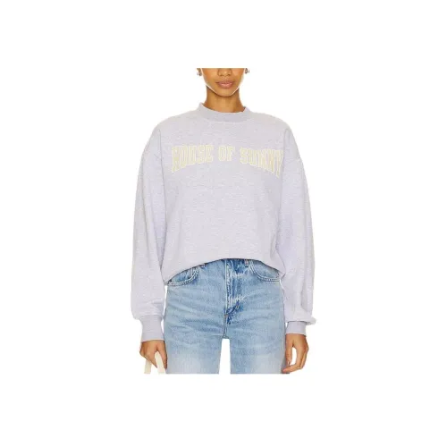 HOUSE OF SUNNY Серый Женские Свитшоты