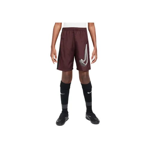 nike AcademyDri Форма FW24 Шорты Подростки Темно-красный Черный Pure Платина