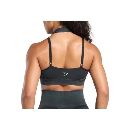 GYMSHARK Черное Женское Спортивное Белье