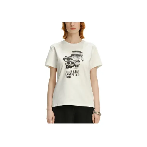 KARL LAGERFELD / Karl Lagerfeld Jeans Белый Женские T-рубашки