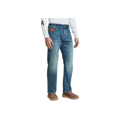 GUSHA Синий 08030045 Мужские Джинсы