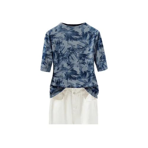 Cypress House T-Shirt Женская Синяя